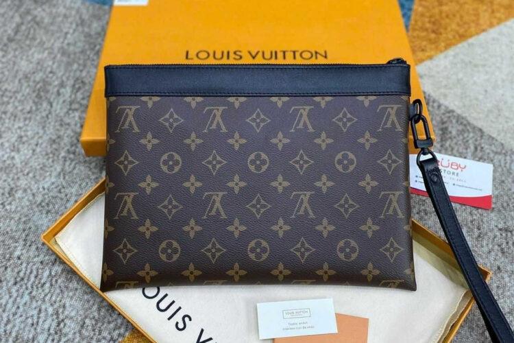 Túi LV Pochette To-Go M82079 Monogram Nâu