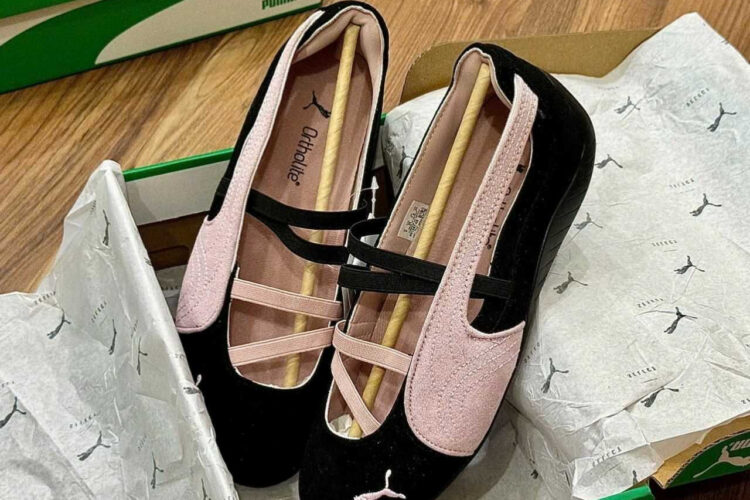 giày Puma Speedcat Ballet Black Mauve Mist đen hồng