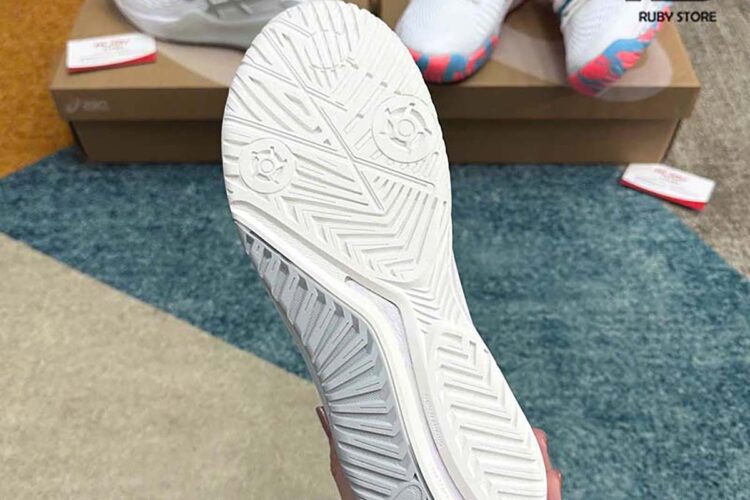 Giày Asics Gel-Resolution 9 White Pure Silver Trắng Bạc Best Quality