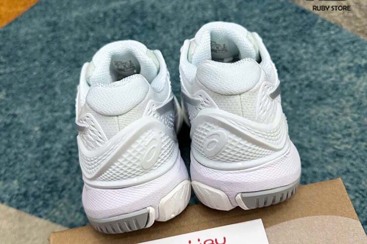 Giày Asics Gel-Resolution 9 White Pure Silver Trắng Bạc Best Quality