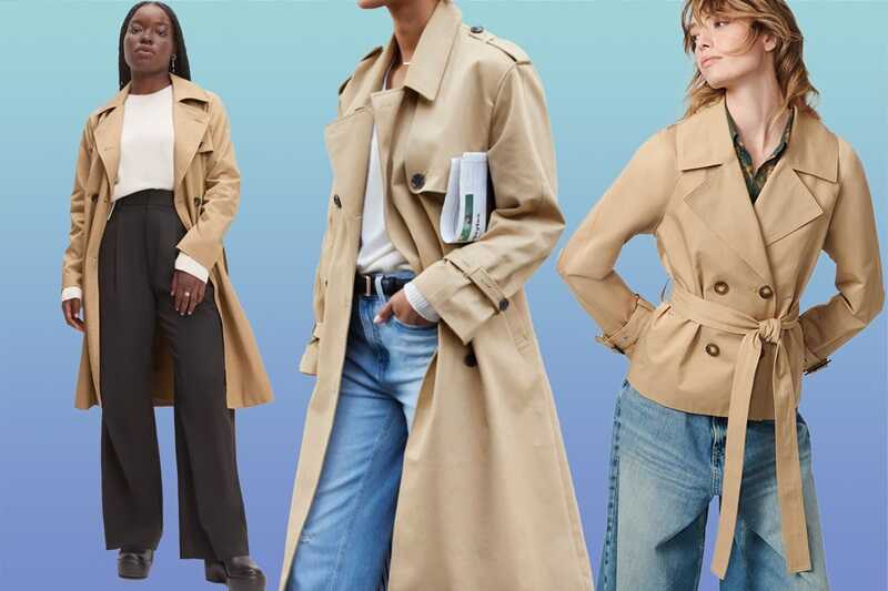 Áo khoác dáng dài hoặc Trench Coat