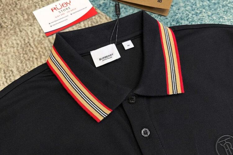 Áo Polo Burberry Pierson Shirt Black Màu đen