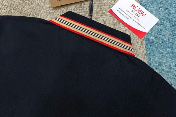 Áo Polo Burberry Pierson Shirt Black Màu đen