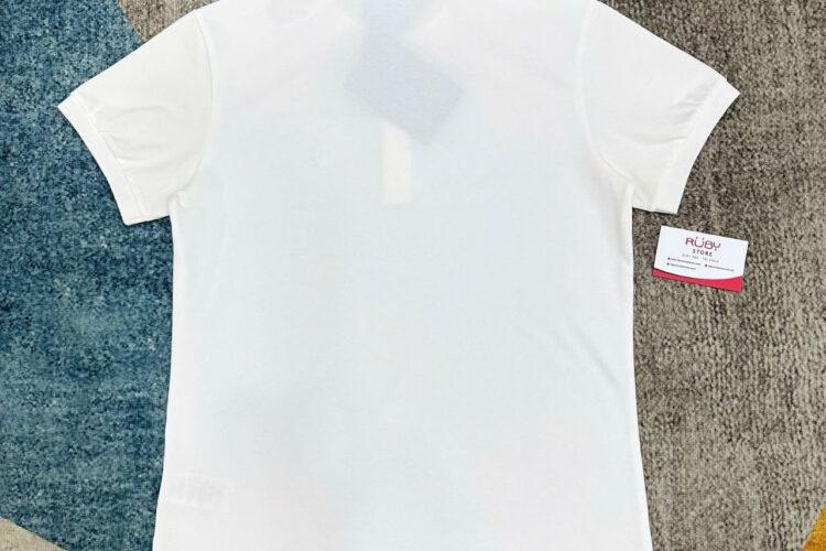 Áo Polo Burberry Pierson White Màu Trắng