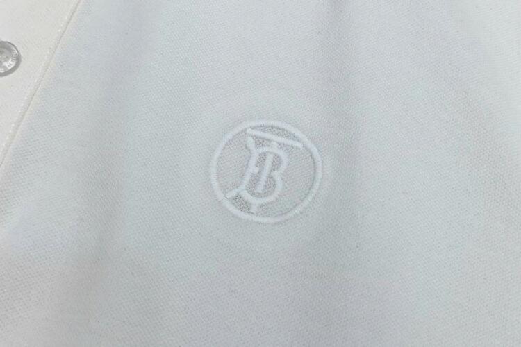 Áo Polo Burberry Pierson White Màu Trắng