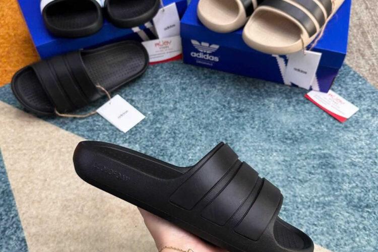 Dép Adidas Adilette Flow Black Màu Đen