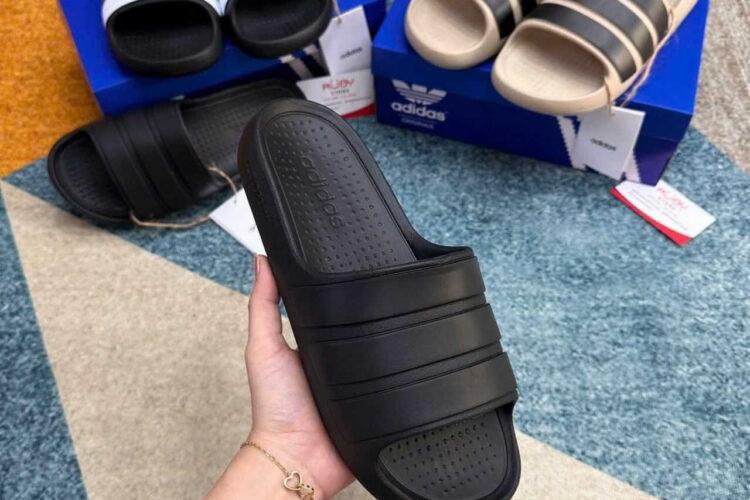 Dép Adidas Adilette Flow Black Màu Đen