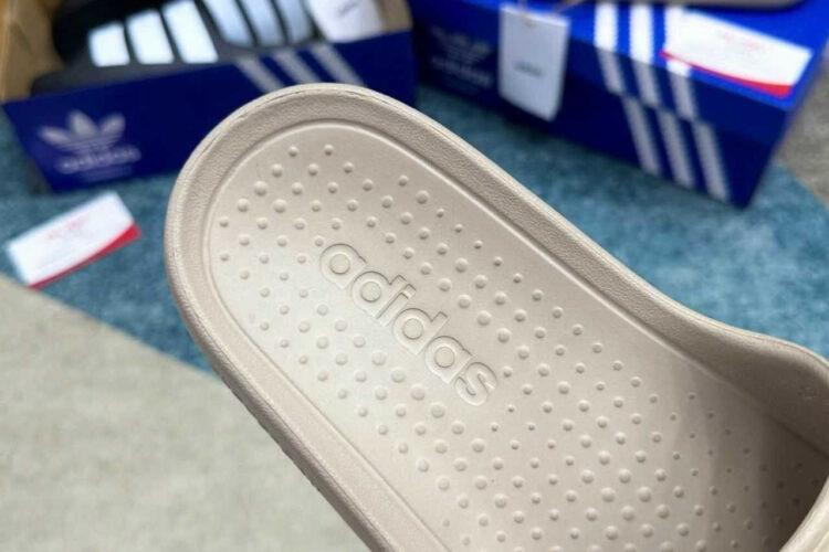 Dép Adidas Adilette Flow Clay Brown Black Nâu Đen