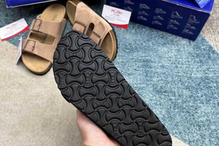 Dép Birkenstock Arizona Birko-Flor Black Màu đen mờ