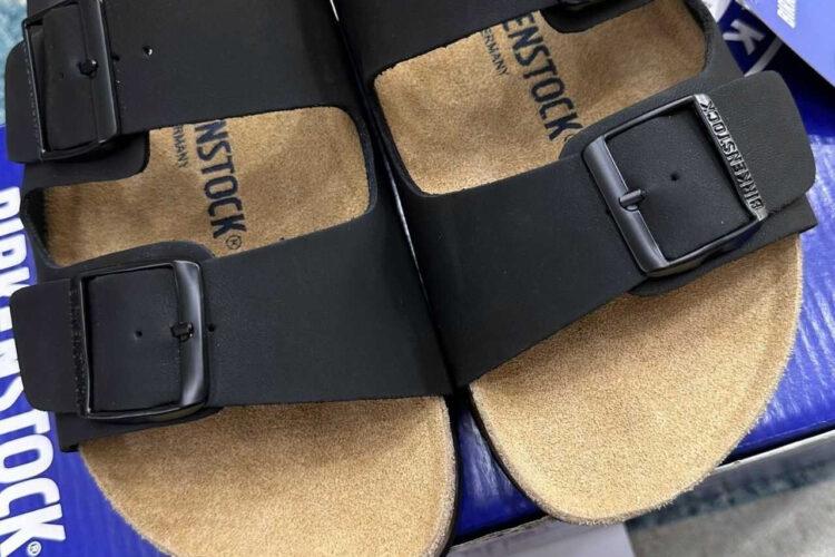 Dép Birkenstock Arizona Birko-Flor Black Màu đen mờ