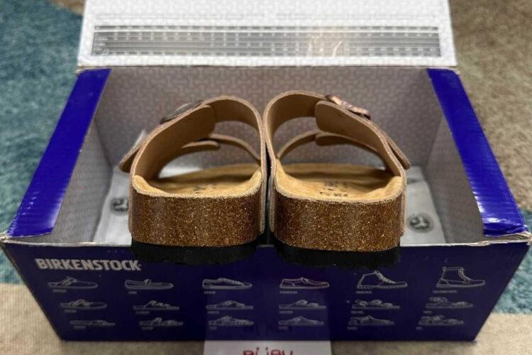 Dép Birkenstock Arizona Soft Footbed Suede Sandcastle