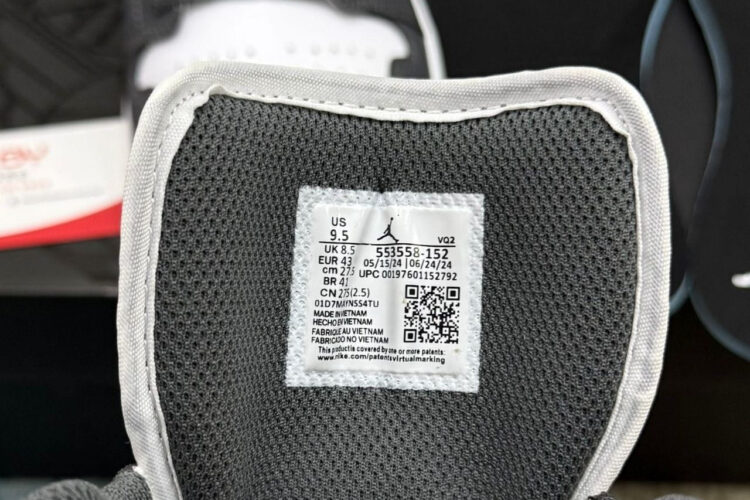 Giày Air Jordan 1 Low Iron Grey Xám Trắng
