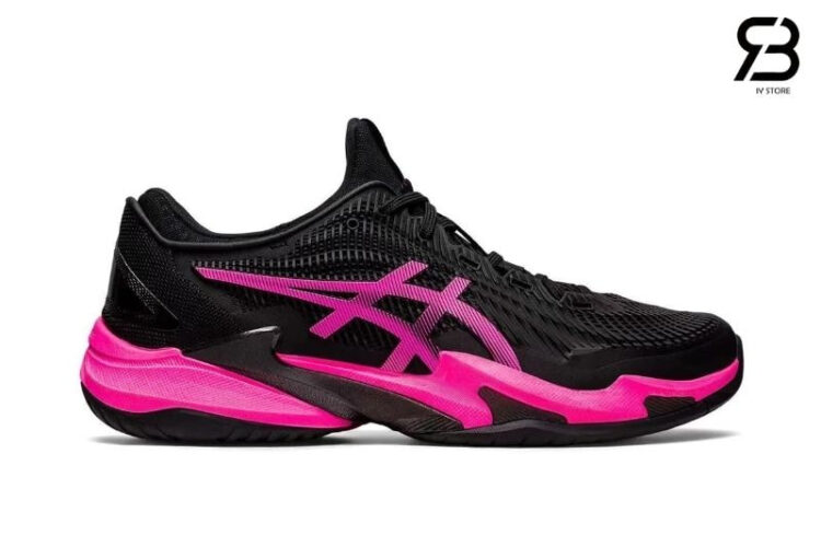 Giày Asics Court FF 3 Black Hot Pink Đen Hồng