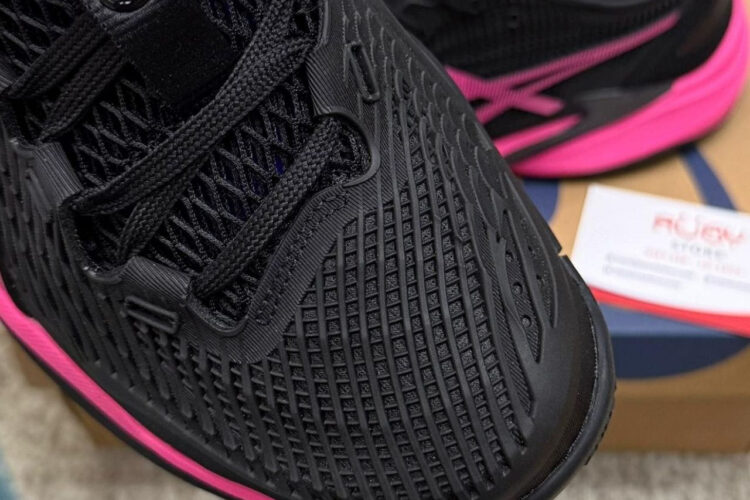 Giày Asics Court FF 3 Black Hot Pink đen hồng