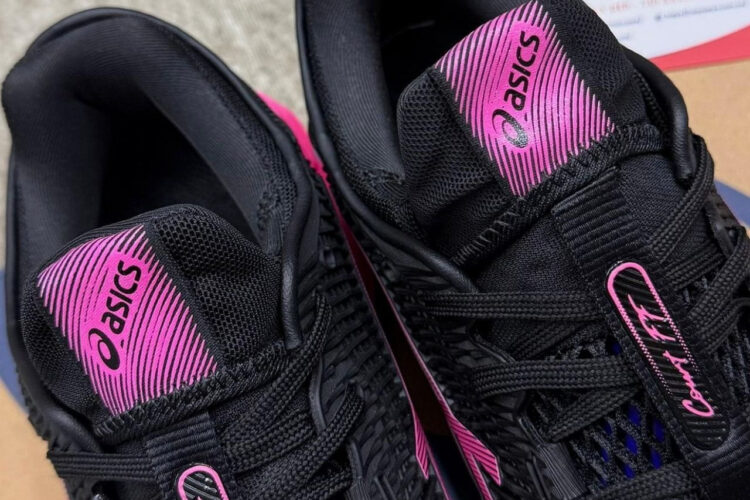 Giày Asics Court FF 3 Black Hot Pink đen hồng