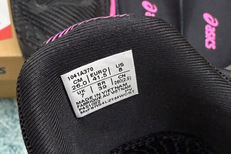 Giày Asics Court FF 3 Black Hot Pink đen hồng