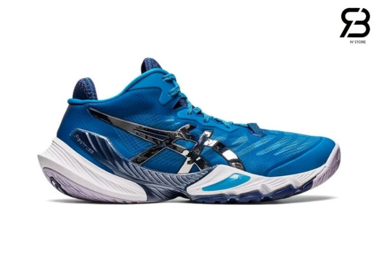 Giày Asics Metarise Blue White Xanh Dương Trắng