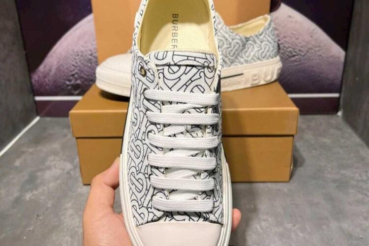 Giày BBR JACK TB CANVAS SNEAKER WHITE BLACK