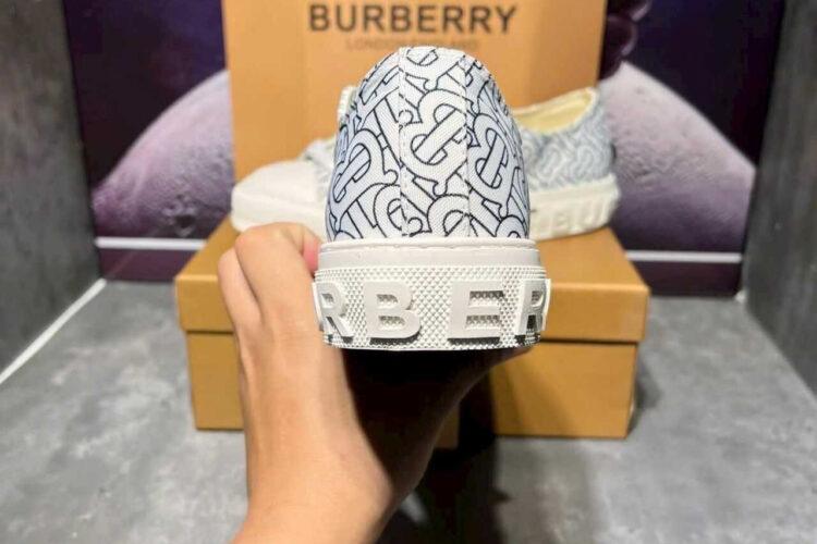 Giày BBR JACK TB CANVAS SNEAKER WHITE BLACK