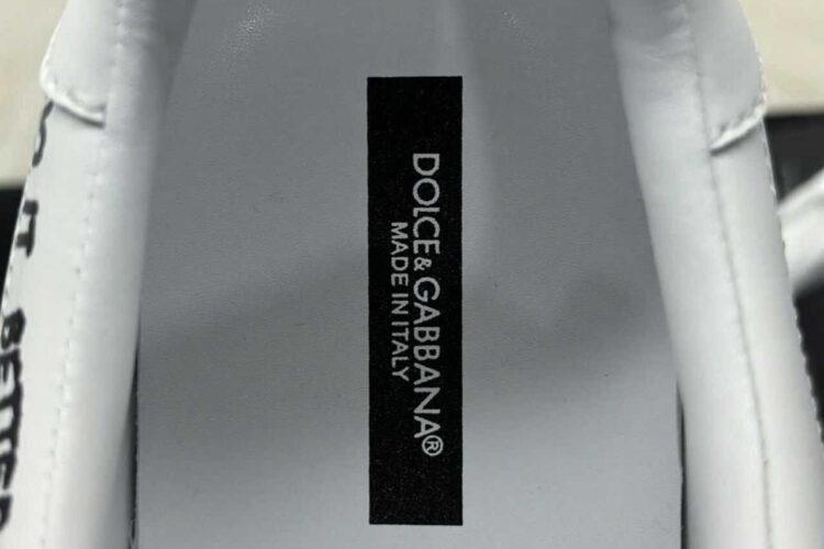 Giày D&G PORTOFINO SNEAKER GRAFFITI WHITE CROWN DG