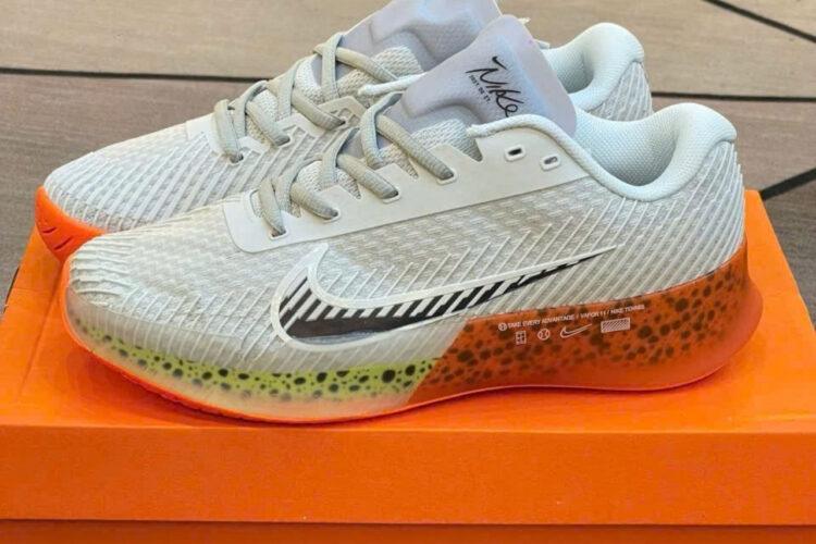 Giày Nike Court Air Zoom Vapor 11 HC Electric Pack Olympic Safari
