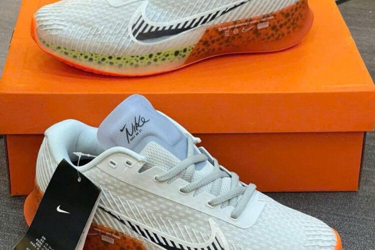Giày Nike Court Air Zoom Vapor 11 HC Electric Pack Olympic Safari
