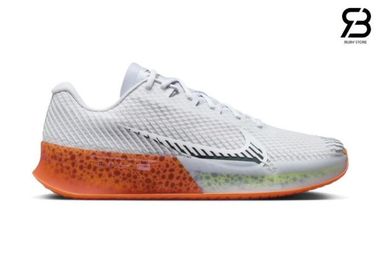 Giày Nike Court Air Zoom Vapor 11 HC Electric Pack Olympic Safari