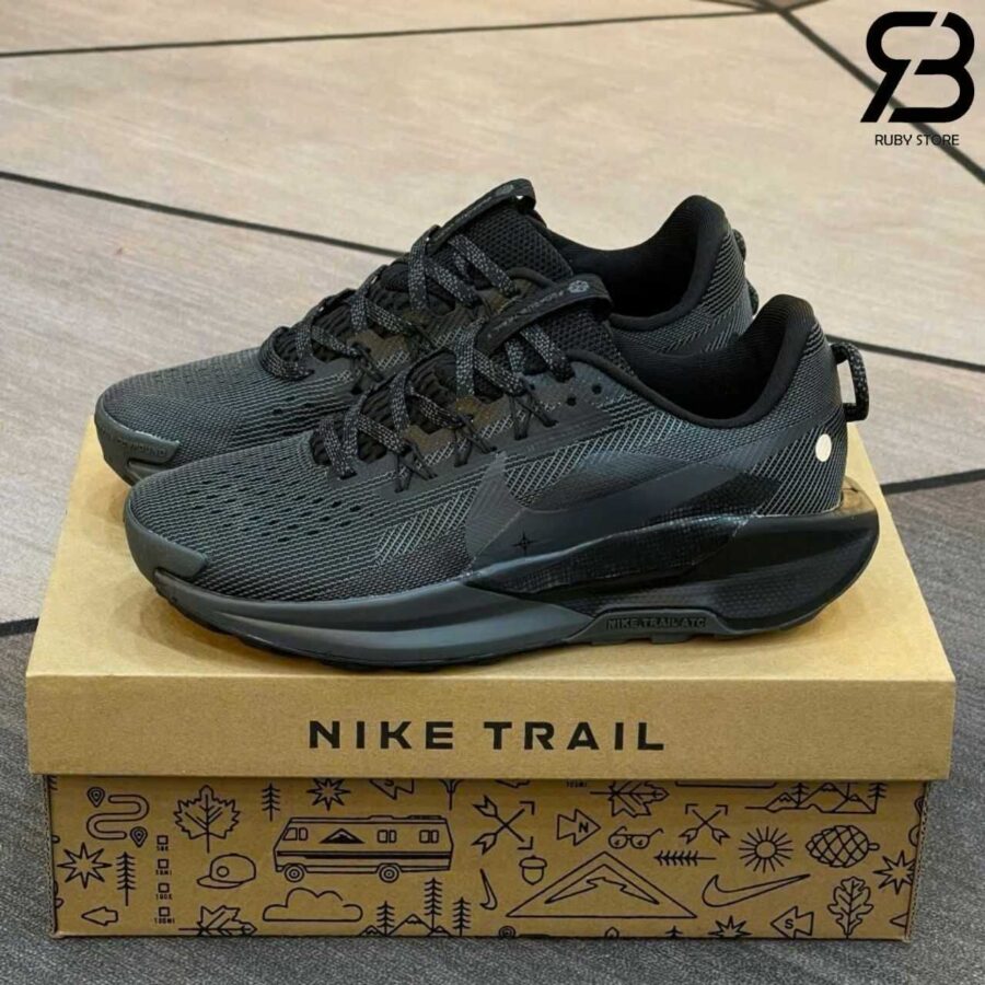 Giày Nike Pegasus Trail 5 Black Anthracite Màu đen