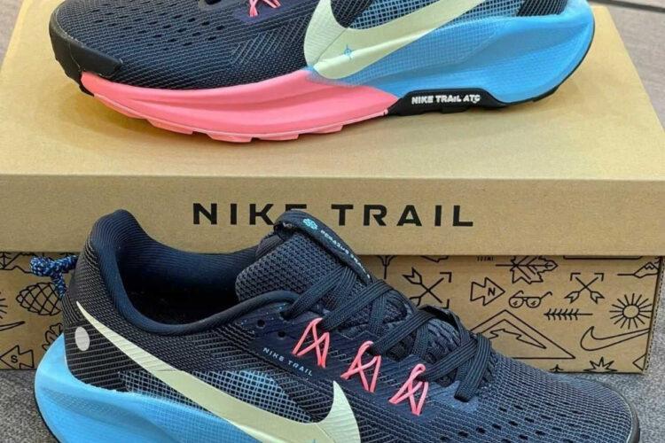Giày Nike Pegasus Trail 5 Dark Blue Pink Màu Xanh Hồng