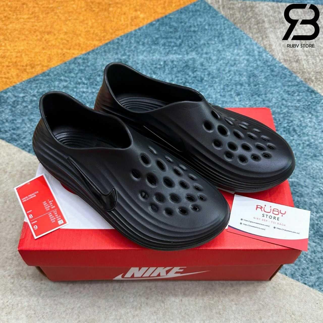Giày Nike ReactX Rejuven8 Triple Black Màu đen