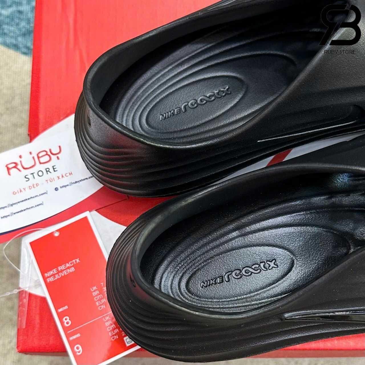 Giày Nike ReactX Rejuven8 Triple Black Màu đen
