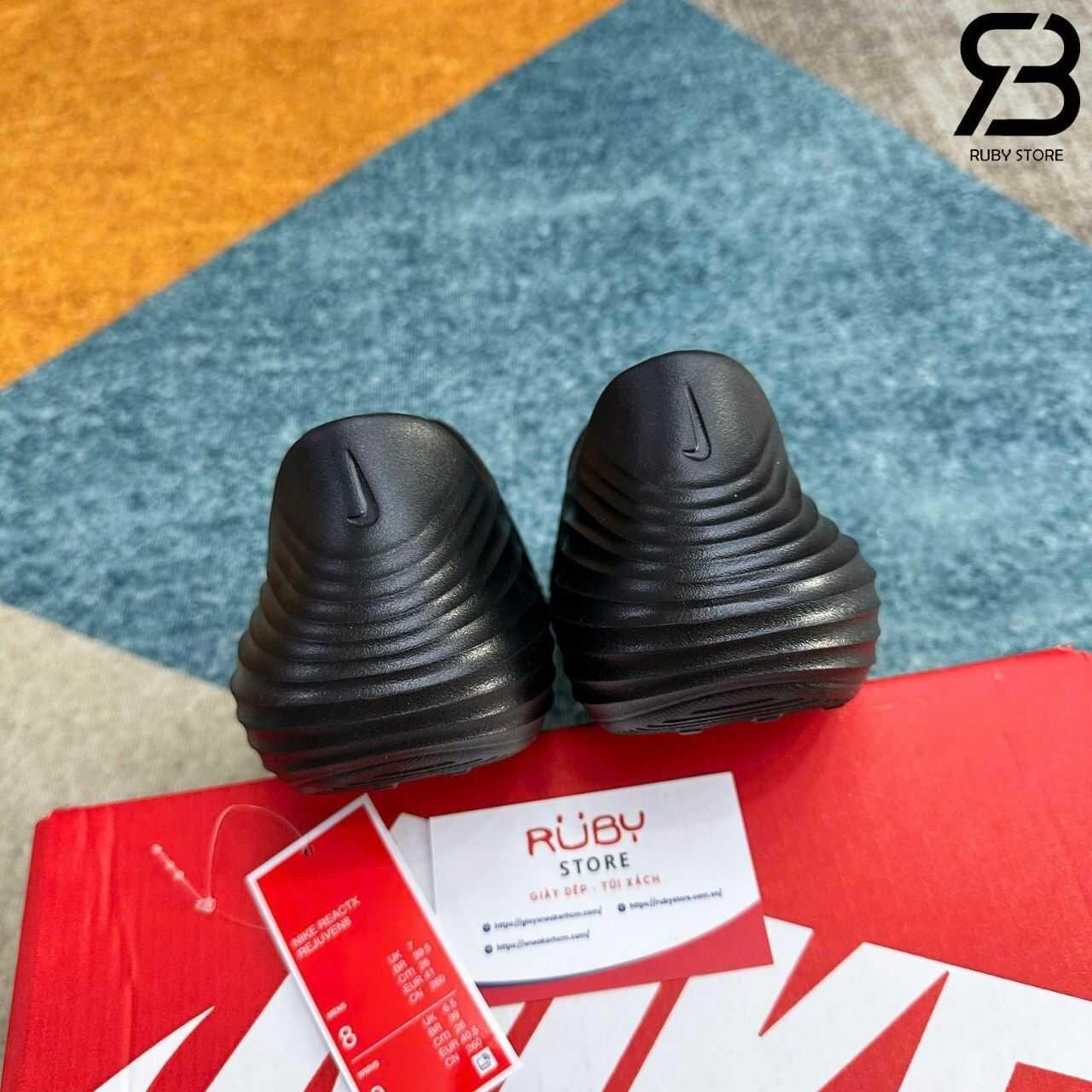 Giày Nike ReactX Rejuven8 Triple Black Màu đen
