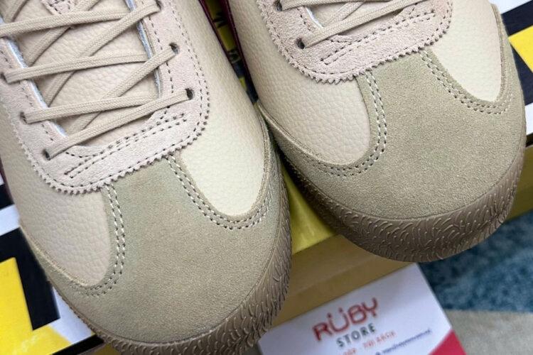 Giày Onitsuka Tiger Mexico 66 SD Beige Beet Juice Màu Be Sọc Đỏ