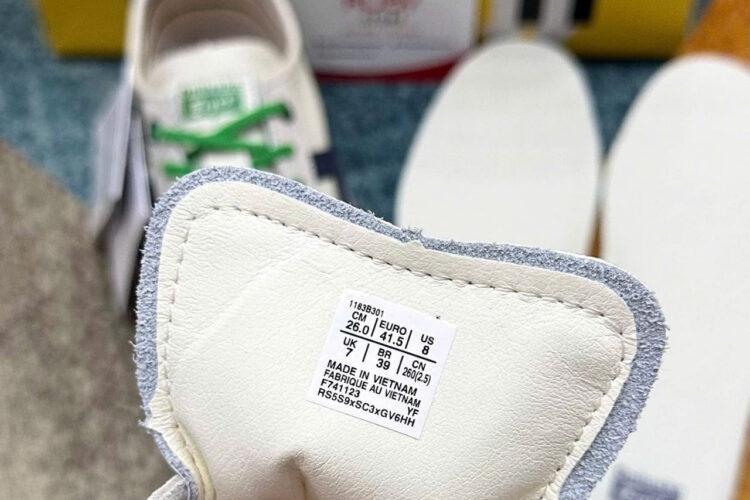 Giày Onitsuka Tiger Mexico 66 SD Birch Peacoat Be Xanh Lá
