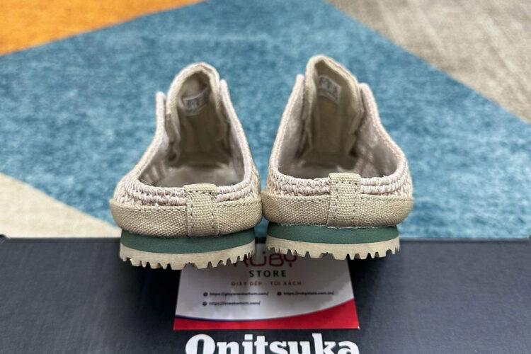 Giày Onitsuka Tiger Mexico 66 Sabot Beige Green Be Xanh