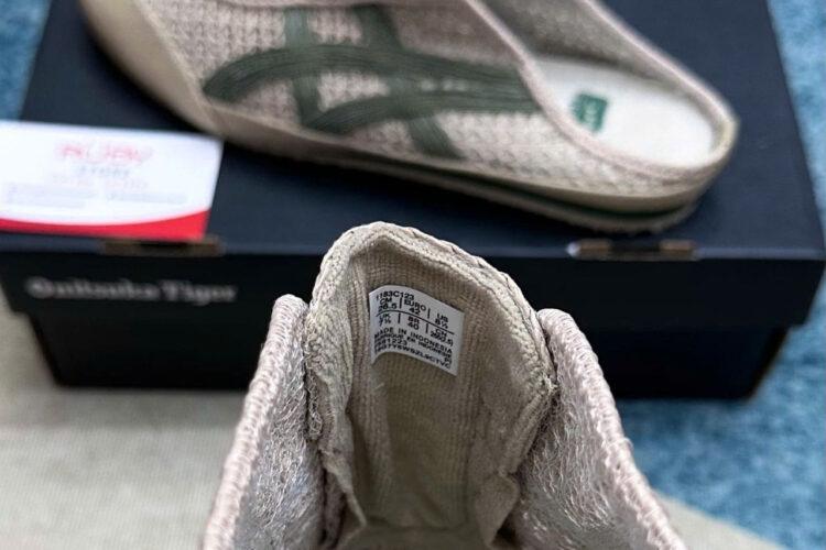 Giày Onitsuka Tiger Mexico 66 Sabot Beige Green Be Xanh