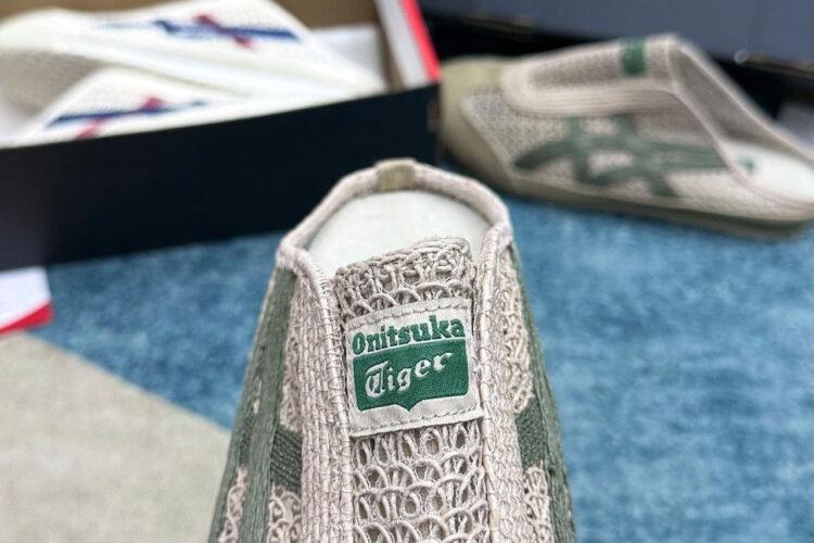 Giày Onitsuka Tiger Mexico 66 Sabot Beige Green Be Xanh