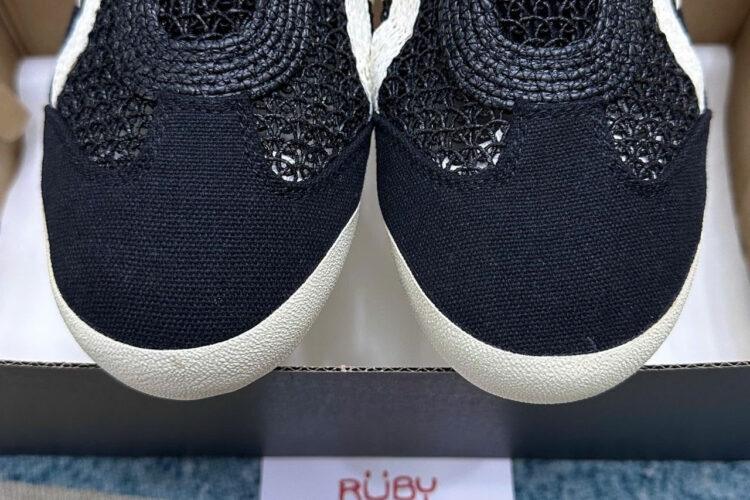 Giày Onitsuka Tiger Mexico 66 Sabot Black Cream đen Kem