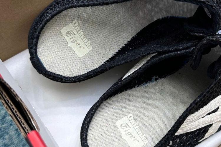 Giày Onitsuka Tiger Mexico 66 Sabot Black Cream đen Kem