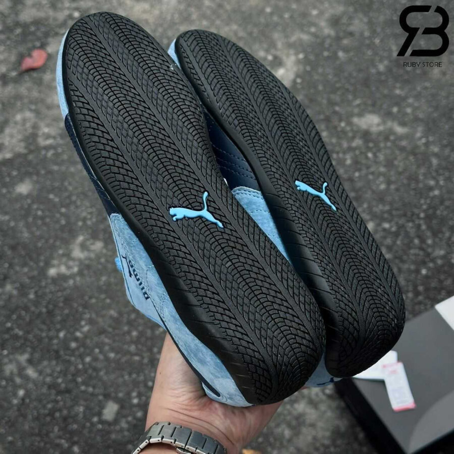 Giày Puma Speedcat Archive Team Light Blue Club Navy Xanh Dương