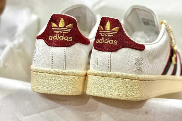 Giày adidas Superstar II Year of the Snake White Red Trắng Đỏ