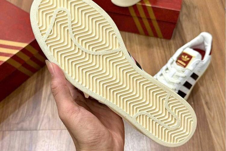 Giày adidas Superstar II Year of the Snake White Red Trắng Đỏ