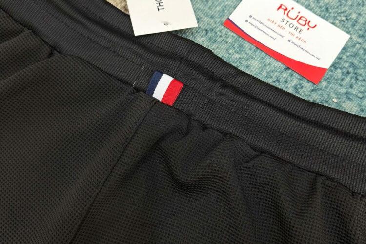 Quần Jogger Thom Browne Loopback Knit With 4-Bar Stripe Detail