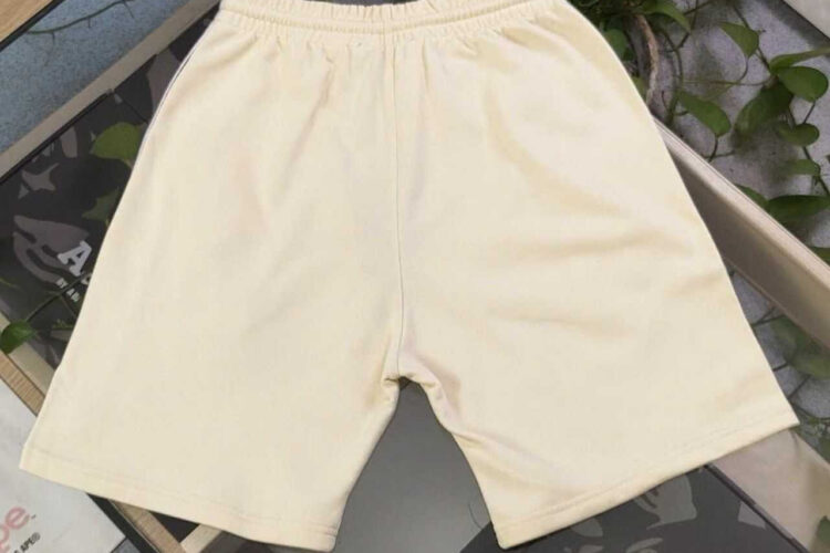 Quần Short Thun Gucci Màu Kem