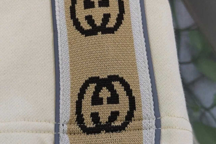 Quần Short Thun Gucci Màu Kem