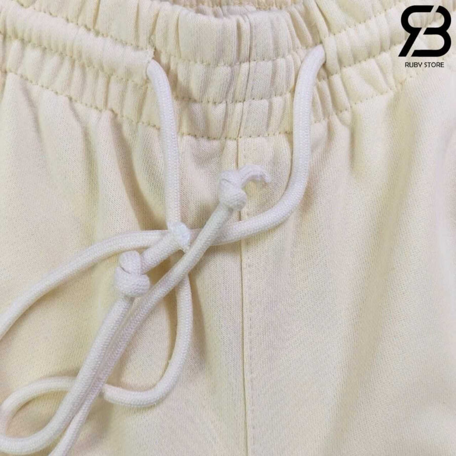 Quần Short Thun Gucci Màu Kem