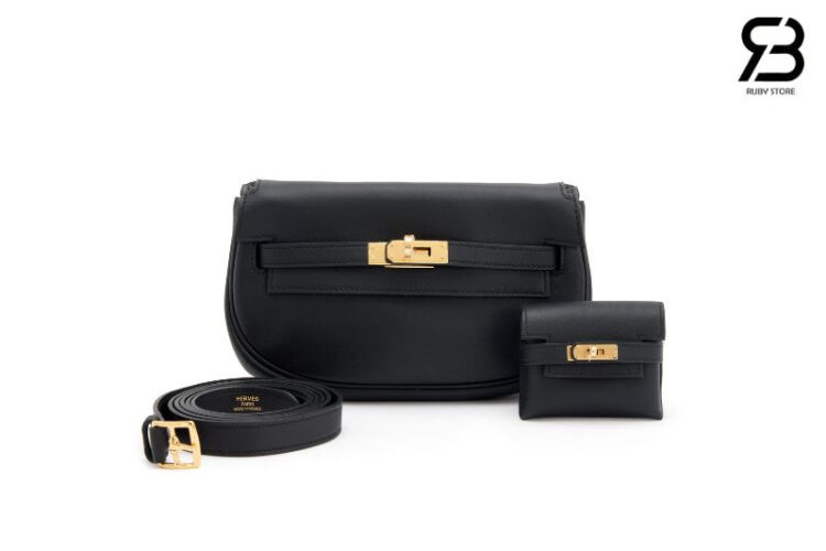 TÚI HERMES KELLY MOOVE NOIR BLACK SWIFT ĐEN KHÓA VÀNG