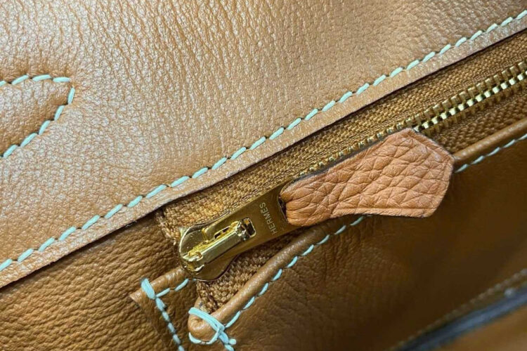 Túi Hermes Birkin 25 Gold Togo GHW da nhập may tay