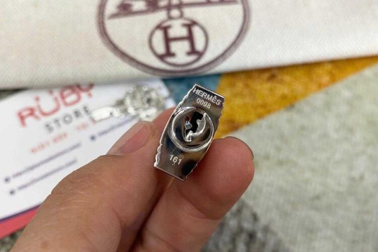 Túi Hermes Picotin 18 Etoupe Grey TC Leather SHW Màu Xám