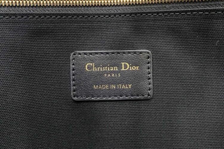 Túi Medium Dior Book Tote Blue Oblique And Calfskin